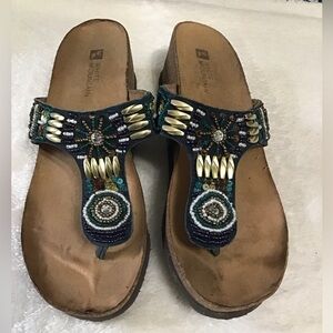 Women’s size 6 wedge sandals